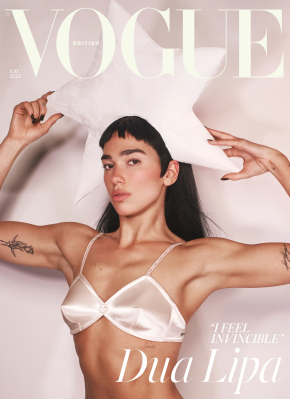 Dua Lipa for British Vogue July 2025 by David Sims