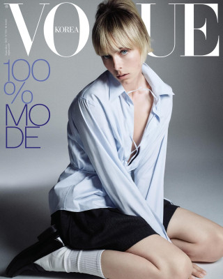 Edie Campbell ~ Vogue Korea September 2025 by Sean + Seng