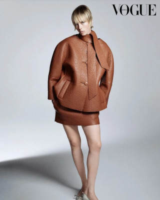 Edie Campbell for Vogue Korea September 2025 by Sean + Seng