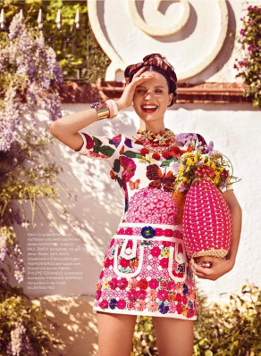 Egle Tvirbutaite for Flair Germany June 2013 by Sergi Pons