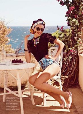 Egle Tvirbutaite for Flair Germany June 2013 by Sergi Pons