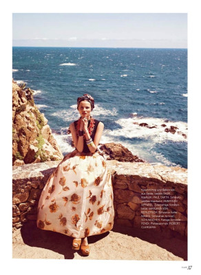 Egle Tvirbutaite for Flair Germany June 2013 by Sergi Pons