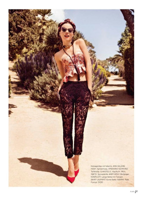 Egle Tvirbutaite for Flair Germany June 2013 by Sergi Pons