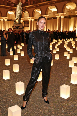 Eiza Gonzalez – at Milan Fashion Week September 2025