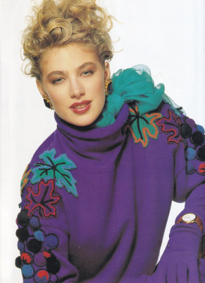 Elaine Irwin for Escada fall winter 1989
