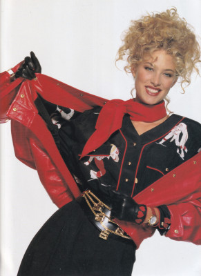 Elaine Irwin for Escada spring summer 1990