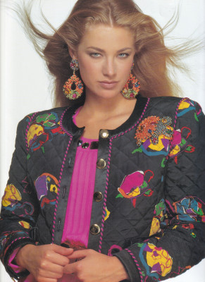 Elaine Irwin for Escada catalogue spring/summer 1991