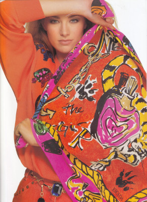 Elaine Irwin for Escada catalogue spring/summer 1991