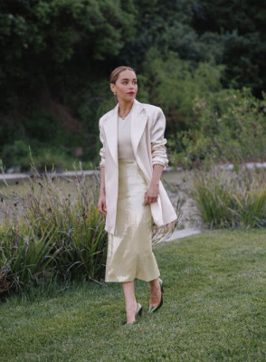 Emilia Clarke for Global Brand Ambassador Pegasus Distillerie 2024