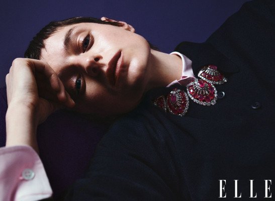 Emma Corrin for Elle UK May 2025