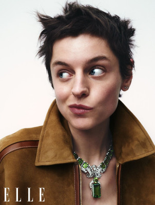 Emma Corrin for Elle UK May 2025