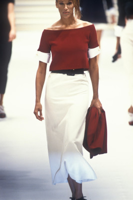 Emma Sjoberg for Gianfranco Ferré spring 1994