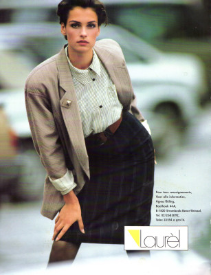 Famke Janssen for Marie Claire Belgium February 1988