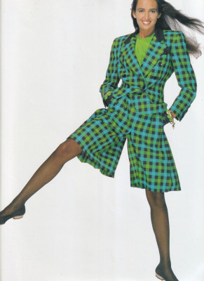 Gail Elliot for Escada spring summer 1990