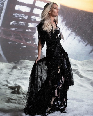 Georgina Grenville ~ Vogue Adria Winter 2025 by Fabrizio del Rincon