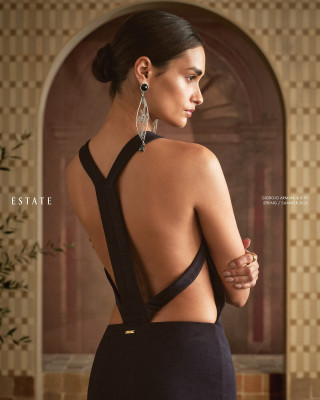 Gizele Oliveira for Giorgio Armani x Kith Women