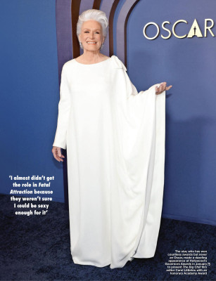 Glenn Close for Hello UK September 2024