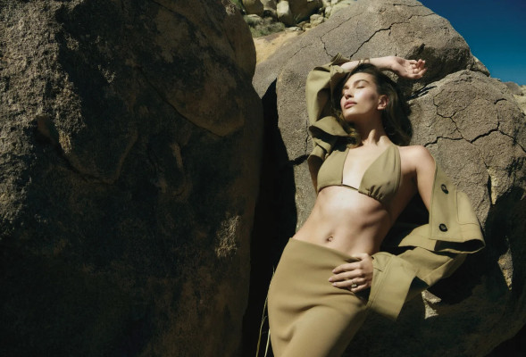 Hailey Baldwin ~ Vogue Italia August 2025 by Mikael Jansson