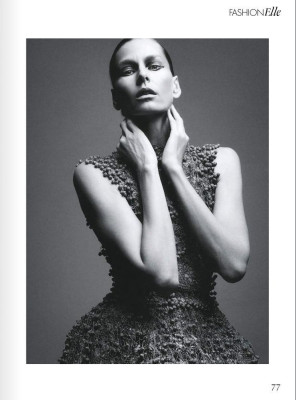 Hana Soukupova for Elle CZ 04.2025 by Greg Kadel