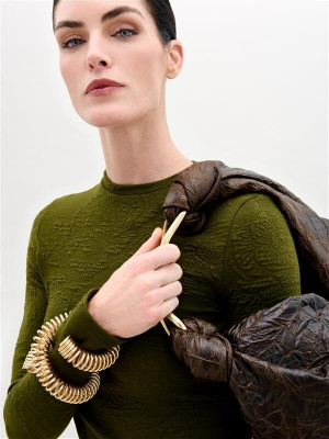 Hilary Rhoda for Silvia Tcherassi Fall 2025