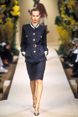Inga Savitch for Yves Saint Laurent  Haute Couture SS 2000