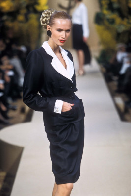 Inga Savitch for Yves Saint Laurent  Haute Couture SS 2000