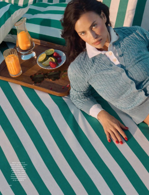 Irina Sheik for POP SS25 by Valentin Herfray