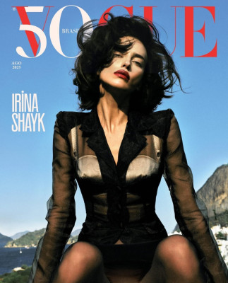 Irina Sheik for Vogue Bz by  Luffré