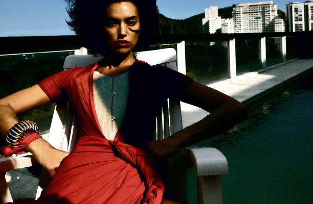 Irina Sheik for Vogue Bz by  Luffré