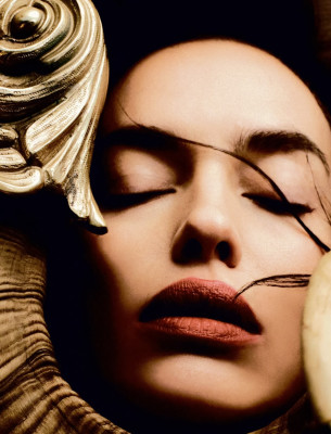 Irina Sheik for Vogue Bz by  Luffré