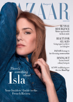 Isla Fisher for Harper’s Bazaar Australia & New Zealand August 2025