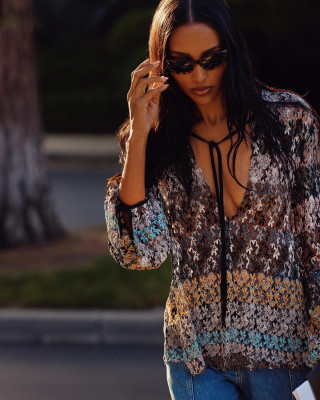 Jasmine Tookes for Missoni