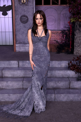 Jenna Ortega – Wednesday Graveyard Gala August 2025