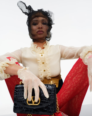 Joan Smalls ~ CR Fashion Book #26 SS 2025 by Kacper Kasprzyk