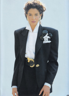 Kara Young for Escada SS 1990