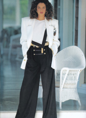 Kara Young for Escada SS 1990