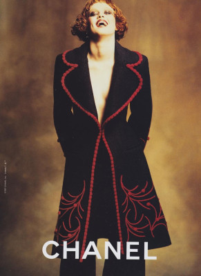 Karen Elson for Chanel FW 1997.98 by Karl Lagerfeld