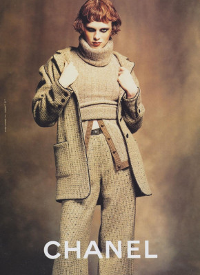 Karen Elson for Chanel FW 1997.98 by Karl Lagerfeld