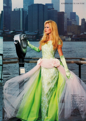 Karen Mulder ~ L'Officiel France September 1995 by Jean Daniel Lorieux