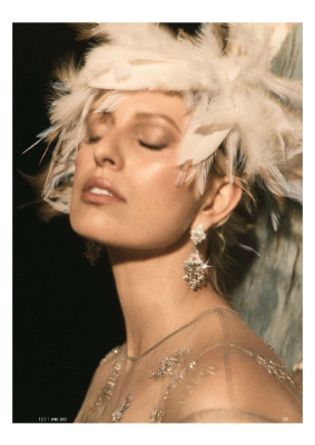 Karolina Kurkova ~ Elle Germany 04.2025 by Max Abadian