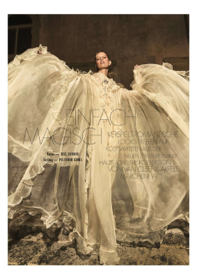 Karolina Kurkova ~ Elle Germany 04.2025 by Max Abadian