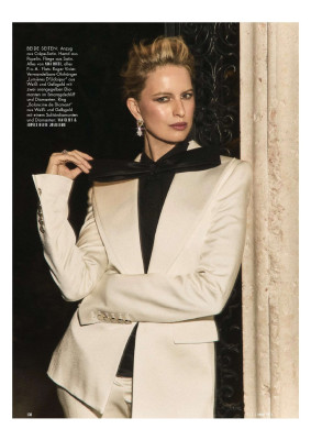Karolina Kurkova ~ Elle Germany 04.2025 by Max Abadian