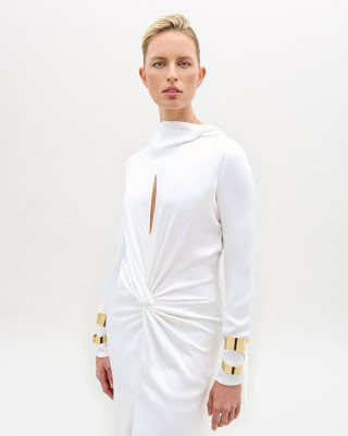 Karolina Kurkova for More of Silvia Tcherassi Pre-Fall 2025 campaign