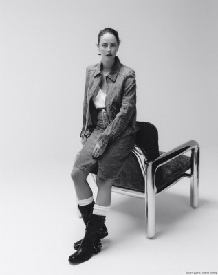 Kaya Scodelario for Behind The Blinds Magazine