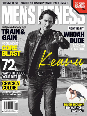 Keanu Reeves for Men's Fitness Magazine Australia May 2020