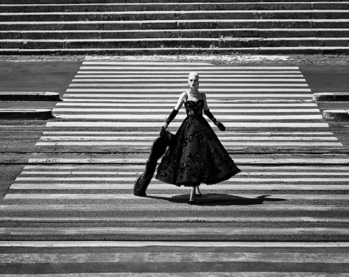 Kristen McMenamy ~ DOLCE & GABBANA ALTA MODA ROMA 2025 by Luigi & Iango