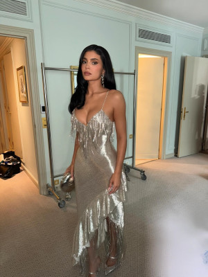 Kylie Jenner - Schiaparelli Womenswear SS 2026 Show at PFW 10/02/2025