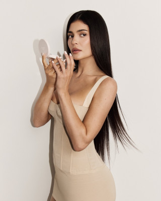 Kylie Jenner by Greg Swales for KC 'Natural Blur Powder Foundation' (2024)