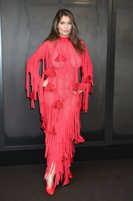 Laetitia Casta – at Ferragamo Fashion Show at Milan FW 2025