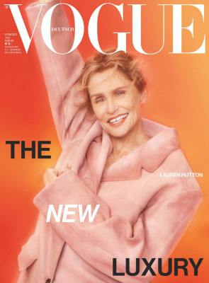 Lauren Hutton for Vogue Germany 2023